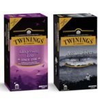 Twinings Black Tea Super Saver Combo (Assam Tea 25S + Darjeeling Tea 25S) - Leaves, 0.2 Kg - Fast UK Delivery