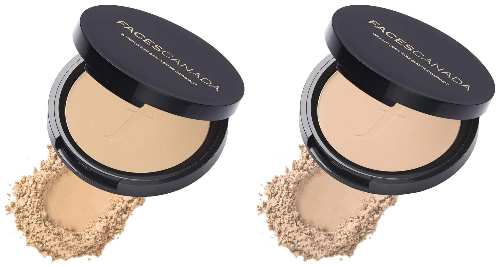 uk71RHU7X8kRL-1.jpg FACESCANADA Weightless Light Coverage Matte Compact For All Skin Types pressed Spf 20 For Oily Skin, Ivory, 9G & Weightless Matte Compact For All Skin Types Spf 20, Beige, 9G (Natural), Pack Of 1 - Fast UK Delivery - Image 1