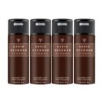 David Beckham Intimately Man Deodorant Spray 150ml (Pack of 4) - Fast UK Delivery