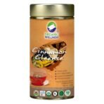 ORGANIC WELLNESS Cinnamon Cleanse Tea | 100 Gram Tin I Herbal Infusion I Ginger & Black Pepper - Fast UK Delivery
