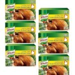 Knorrs Chicken Cubes a Delicious Blend of Chicken, Onion, Parsley and Spices Are an Easy Way To Make a Dish at Your Home Cooked Meals 20g X 6 Cubes - Fast UK Delivery