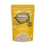 Farmley Sunflower Seeds 200 gram I Sunflower Seeds for Eating | Diet Food | Healthy Snack | Raw seeds | Weight management | Source of Antioxidants Pack of 1 - Fast UK Delivery