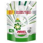 Ariel Liquid Detergent Front Load - 4L | Removes 7 day dried-in Stains in 1 wash inside Washing Machine | Now at Price of Powders | Amazing Fragrance | Protects Colours | Dissolves Faster - Fast UK Delivery