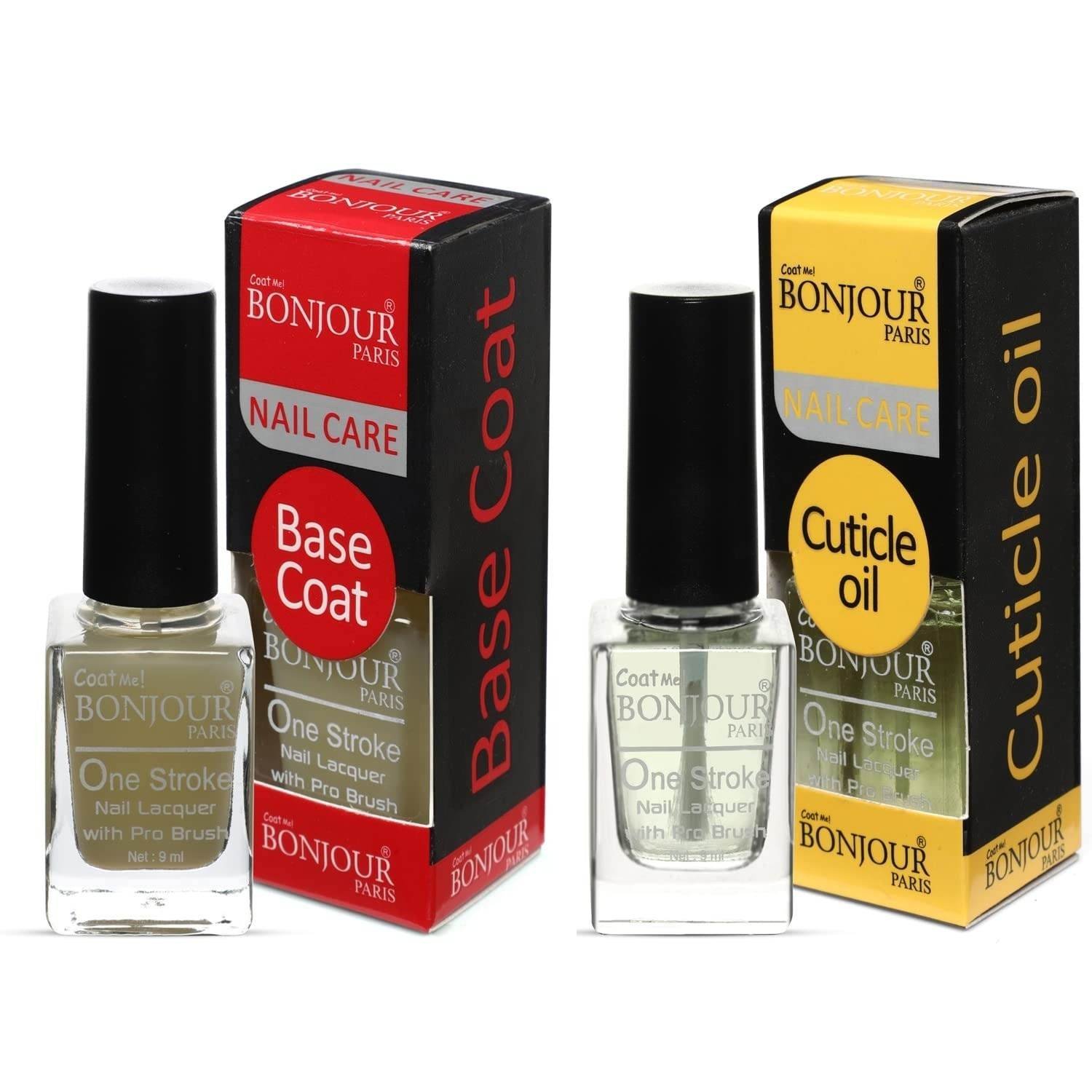 uk71UT1TmWM3L-1.jpg BONJOUR PARIS Coat Me Absolute Nail Care - Base Coat/Cuticle Oil. - Fast UK Delivery - Image 1