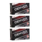 DENVER Black Code Bathing Soap -125GM Each (Pack Of 3) | Fragrance Soap Specially for Men - Fast UK Delivery