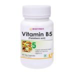 Vitamin B5 (Pantothenic acid) Supplement, 100% RDA Approved, For Energy & Metabolism, 60 Veg Capsules - Fast UK Delivery