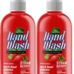 Parle Ropvatika Aloevera Handwash Liquid Gel 500ml Pack 2 (1 Liter) Bodywash Shower Gel with Pure Glycerin (1, Strawberry 500ml Pack 2 (1 Liter)) - Fast UK Delivery