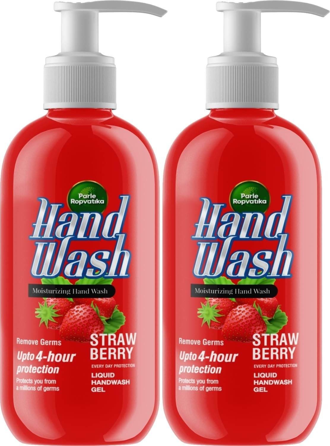 uk71Vzc8MeBLL-1-1.jpg Parle Ropvatika Aloevera Handwash Liquid Gel 500ml Pack 2 (1 Liter) Bodywash Shower Gel with Pure Glycerin (1, Strawberry 500ml Pack 2 (1 Liter)) - Fast UK Delivery - Image 1