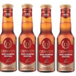DENVER Original Beer Shampoo - 200ML Each (Pack of 4) | For Soft & Conditioned Hair - Fast UK Delivery