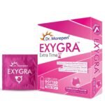 Dr. Morepen Exygra Condoms- Ultra-thin, Lubricated, Extra Dotted, Bubblegum Flavour 30 count - Fast UK Delivery