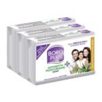 BoroPlus Antiseptic + Moisturising Soap - Neem, Eucalyptus & Honey, [Pack of 3] - Fast UK Delivery