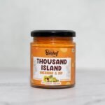 Bechef Thousand Island Dip : Salad Dressing : Sandwich Dressing : 200g : No Added Preservatives : Used for Toppings - Fast UK Delivery