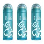 EVA Cyndicate Women Fresh+Fresh +Fresh Deo Spray 150 Ml (Pack Of 3) - Fast UK Delivery