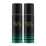 Fogg Realman Attract Deodorant, Strong Body Spray For Men, Long Lasting Fragrance, 200Ml Each (Pack Of 2) - Fast UK Delivery
