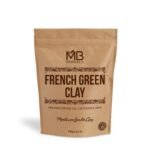MB Herbals French Green Clay Powder 100G | For Face Packs, Face Scrubs & Soap Making | Absorbs Excess oil from the skin - Fast UK Delivery