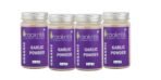 Praakritik Organic Garlic Powder | 100% Organic & 100% Natural | Ready to Use | 100% Vegetarian | No Added Preservatives and Colors | Pack of 4 | 100 Grams Each - Fast UK Delivery