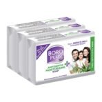 BoroPlus Antiseptic + Moisturising Soap - Neem, Tulsi & Aloe Vera, [Pack of 3] - Fast UK Delivery