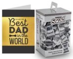 Swad Best Father/Dad Gift with Card (Swad Digestive Candy 125 Gift Box & 1 Greeting card) - Fast UK Delivery