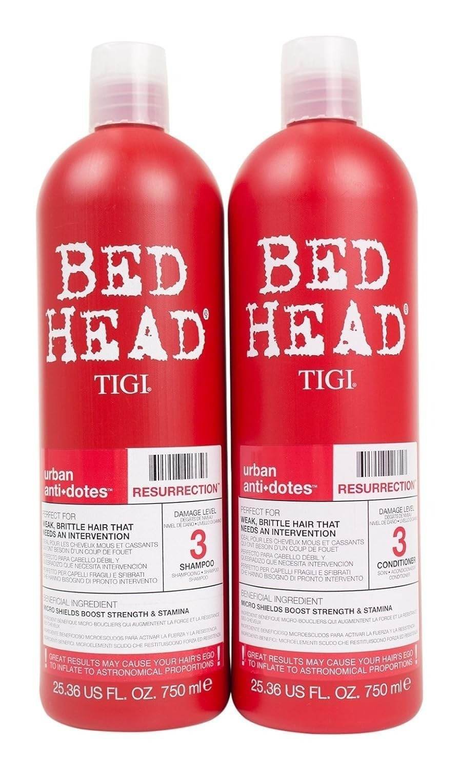 uk71ZaOvk13LL-1.jpg Bed Head Shampoo and Conditioner, Urban Antidotes Resurrection, 25.36 Fluid Ounce - Fast UK Delivery - Image 1