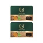DENVER Restore Body Spa Soap - 125GM Each (Pack of 2) | Enriched With Tea Tree Oil | Scented Soap Bar for Men - Fast UK Delivery