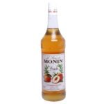 Monin Peach Flavored Syrup -1L, Liquid, 1000 ml - Fast UK Delivery