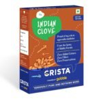 CRISTA Indian Clove | Dried Whole Laung | Zero added Colours, Fillers, Additives & Preservatives | Premium Grade, Natural & Pure | Reddish Brown | 100 gms