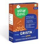 CRISTA Indian Clove | Dried Whole Laung | Zero added Colours, Fillers, Additives & Preservatives | Premium Grade, Natural & Pure | Reddish Brown | 100 gms