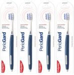 Colgate PerioGard Ultra Soft Gum Expert Toothbrush, Multi Color, Pack of 4 - Fast UK Delivery
