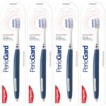 Colgate PerioGard Ultra Soft Gum Expert Toothbrush, Multi Color, Pack of 4 - Fast UK Delivery