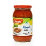 SWAD Delicious and Tangy Mixed Pickle Achar/Mango, Lemon, Green Chillies, Carrot, Kerda Mixed Pickle - 400g - Fast UK Delivery