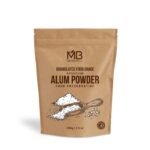 MB Herbals Granulated Food Grade Potassium Alum Powder, Food Preservative, 100g - Fast UK Delivery