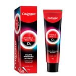 Colgate Visible White O2, Teeth Whitening Toothpaste (50g) for noticeably whiter teeth starting in 3 days with Active Technology, Enamel Safe Teeth Whitening & Fresh Breath - Fast UK Delivery