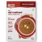 CURRYiT Dilli Dal Makhni Masala Curry Paste| Ready to Cook in 15 mins | Serves 6 | Instant Food with Goodness of Ghee | No Preservatives | Eat with Chawal Roti Naan | Indian Masala Gravy (Pack of 1) - Fast UK Delivery
