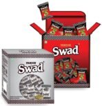 Swad Candy Gift Box (Regular Digestive & Meetha Pan Flavour) 125 Toffee x 2 Box Pack, 999 Gram - Fast UK Delivery