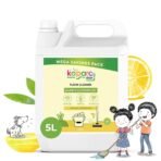 Koparo Natural Disinfectant Floor Cleaner Liquid | 5 Litres | Lime & Lemongrass | Tile & Marble Cleaner | Eco-friendly, Organic & Non-Toxic | Skin Safe, Baby Safe & Pet Friendly - Fast UK Delivery