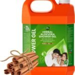 Parle Ropvatika 5 Liter Sandalwood Aloe Vera Shower Gel Body Wash with Natural Ingredients (1, Sdandalwood) - Fast UK Delivery