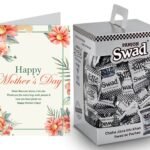 Swad Gift for Happy Mothers Day with Card (Swad Digestive Candy 125 Gift Box & 1 Greeting card) - Fast UK Delivery