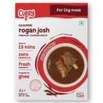 CURRYiT Kashmiri Rogan Josh Curry Paste 250g | Ready to Cook in 15 mins | Serves 6 | Just add Fresh Mutton, Chicken, Meat, Fish | Made with Ghee | No Preservatives | Eat with Khameeri Roti | Indian Masala Gravy - Fast UK Delivery