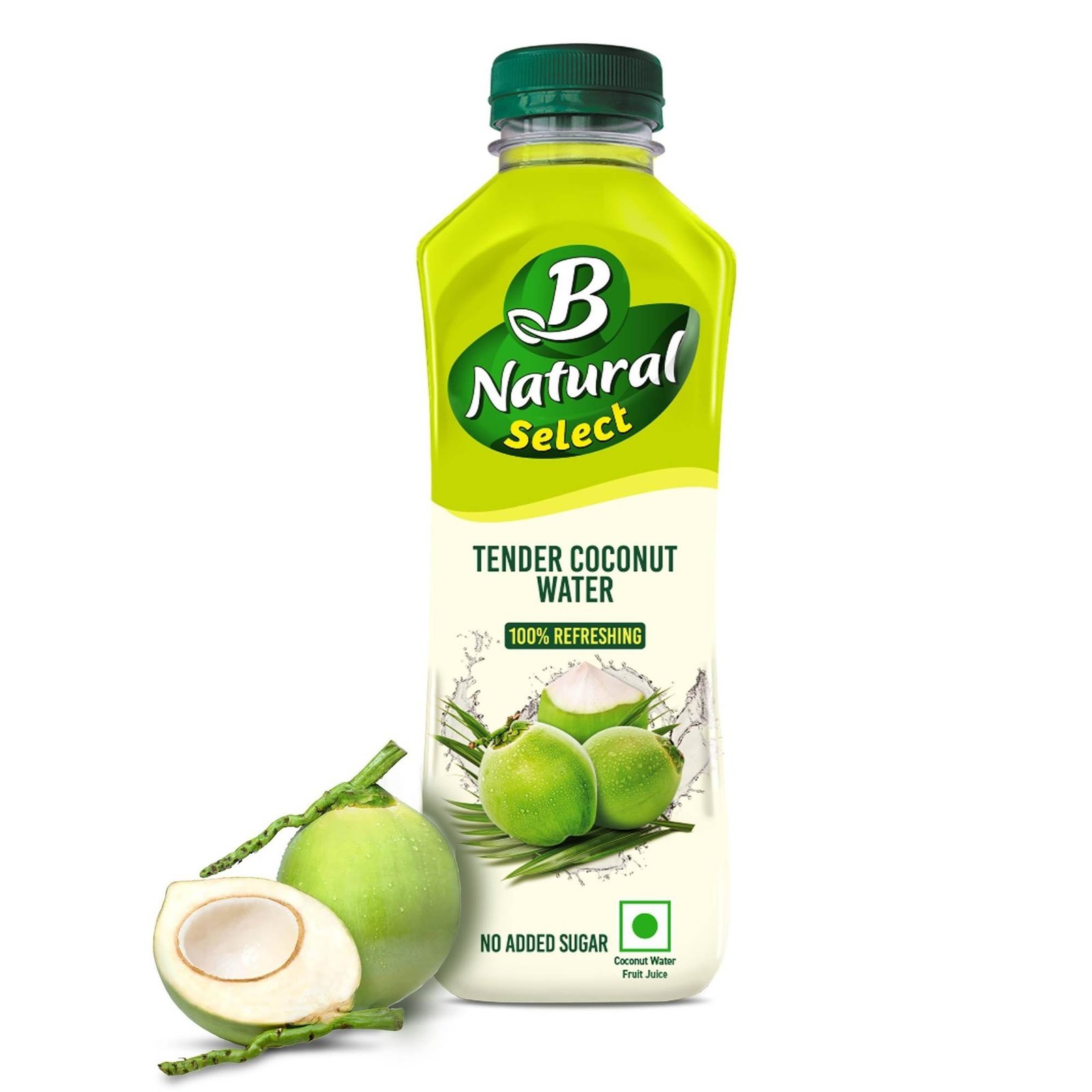 uk71eB6-hknyL-1.jpg B Natural Select Tender Coconut Water, 750ml, No Added Sugar, 100% Refreshing, Nariyal Pani Drink, No Artificial Flavour, Helps in Hydration - Fast UK Delivery - Image 1