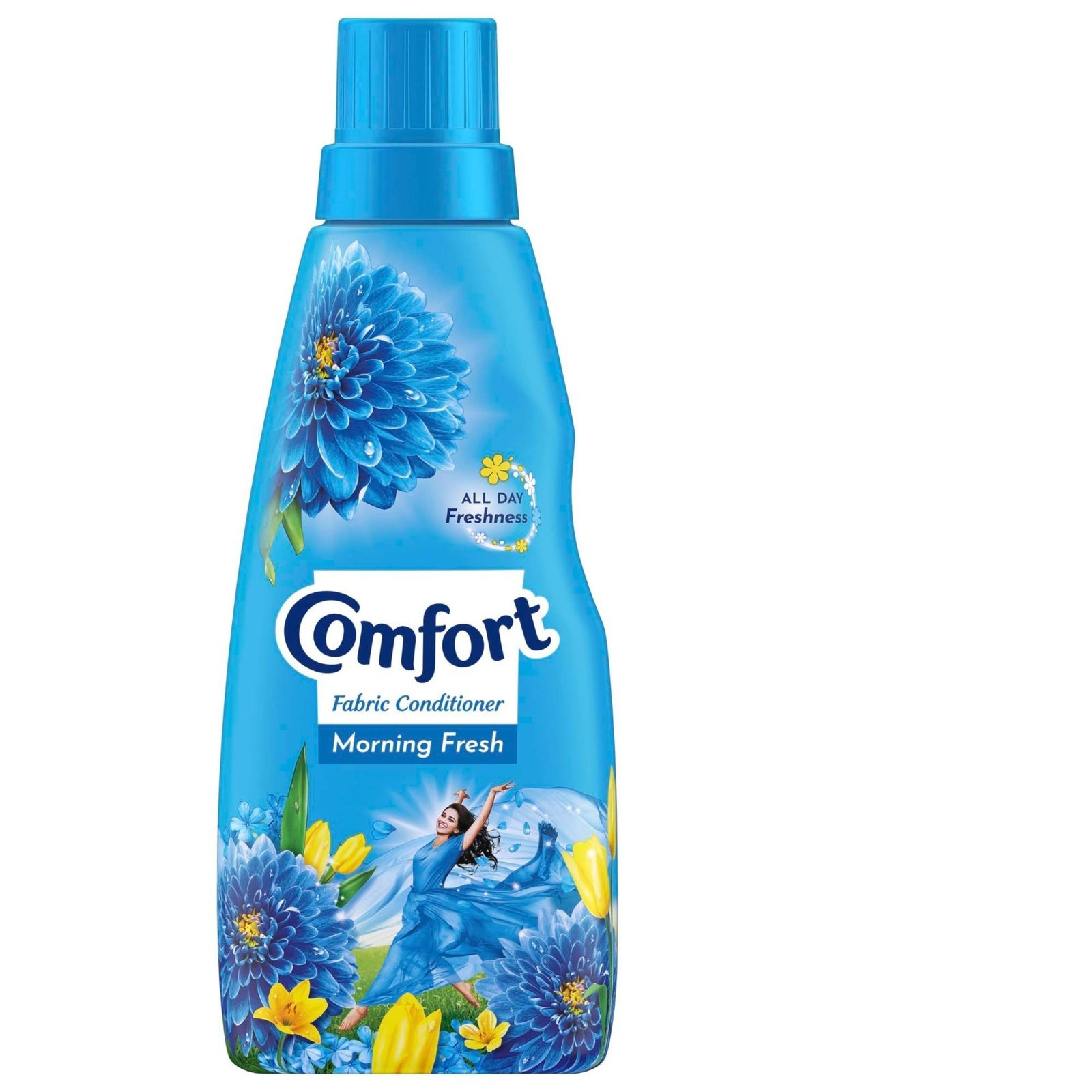 uk71eFOGqKMPL-1.jpg Comfort After Wash Morning Fresh Fabric Conditioner (Fabric Softener) - For Softness, Shine And Long Lasting Freshness, 430 ml - Fast UK Delivery - Image 1