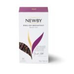 Newby English Breakfast Black Tea Bags | 25 Counts | Strong & Robust, Flavour | Brew Hot Or Iced Tea | Antioxidant Rich | 50 gm - Fast UK Delivery