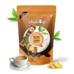 Premium 1 Min Instant Ginger Tea Premix - 1kg Poly | Ginger Flavours | Approx. 72 Servings | 1kg - Fast UK Delivery