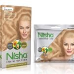 Nisha Cream Hair Color Rich Bright Long Lasting Hair Colouring For Ultra Soft Deep Shine 100% Grey Coverage Conditioning With Natural Herbs 60gm Jumbo + 40gm Sachet Pack (Ultra Blonde) - Fast UK Delivery