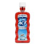 ACT Anticavity Fluoride Rinse, Cinnamon, Alcohol Free 18-Ounce Bottle - Fast UK Delivery