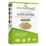 Attar Ayurveda Gond Katira Pure (Edible Gum) - 200 grams | Tragacanth Gum | High Cooling Properties Herbal Food | Super Food | - Fast UK Delivery