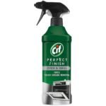 Unilever CIF Perfect Finish Oven & Grill Cleaner Spray, 100% Tough Grease Removal, Suitable for Chimney, Gas Stove, 435ml - Fast UK Delivery
