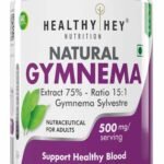 HealthyHey Nutrition Gymnema Sylvestre for Blood Sugar Support and Metabolism,60 Capsules, 2 Month Supply - Fast UK Delivery