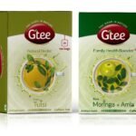 GTEE Moringa Tea Bags & Tulsi Tea Bags, 25 Tea bags (Pack of 2) - Fast UK Delivery
