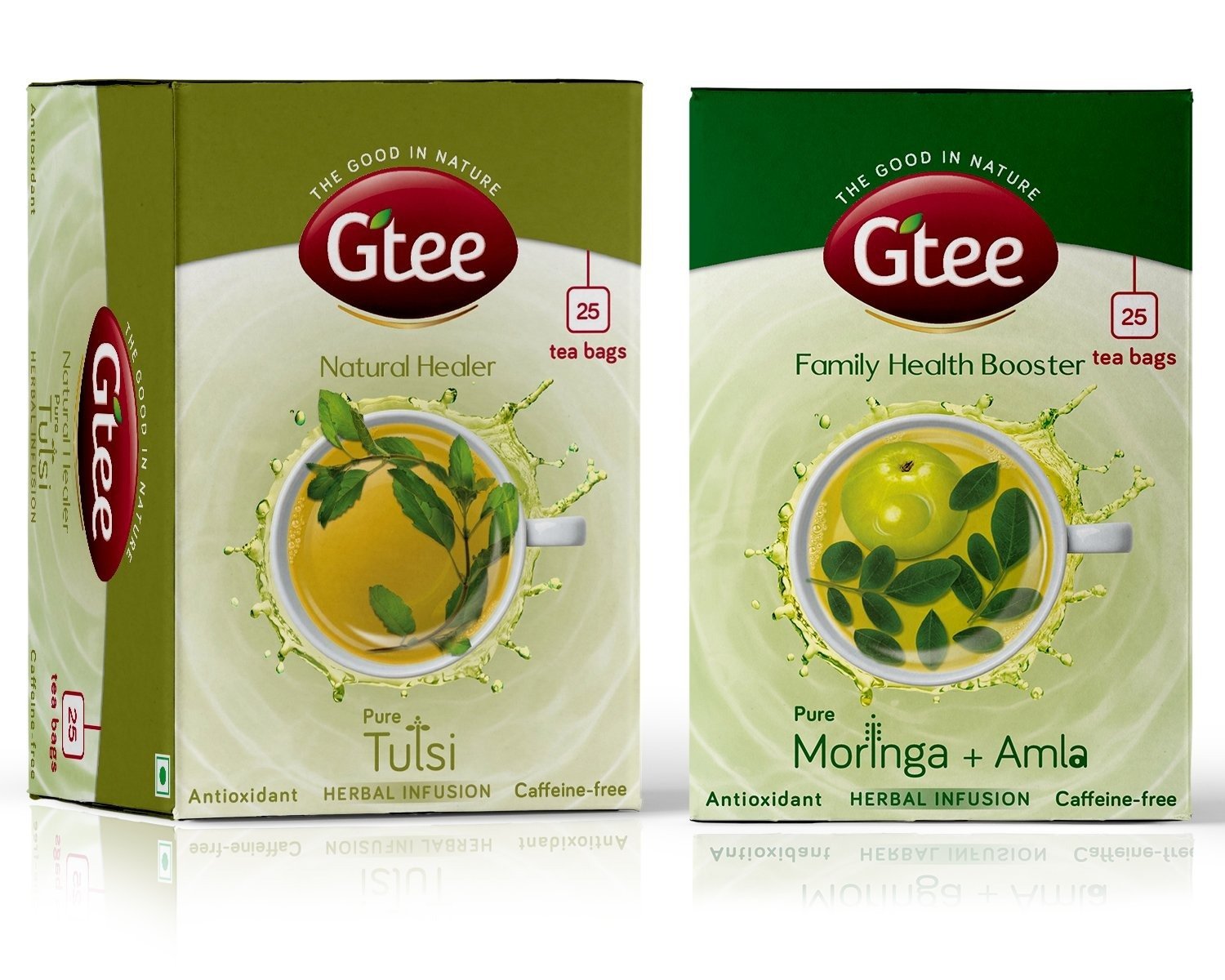 uk71h7reFocAL-1.jpg GTEE Moringa Tea Bags & Tulsi Tea Bags, 25 Tea bags (Pack of 2) - Fast UK Delivery - Image 1