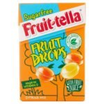 Fruit-Tella Sugar Free Fruit Drops Citrus Pouch, 45 g - Fast UK Delivery